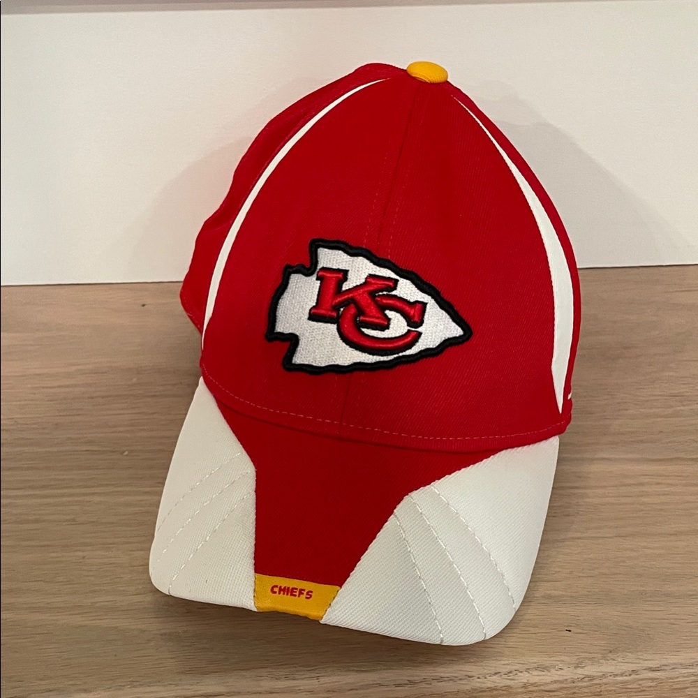 Kansas City Chiefs Red and White Cap